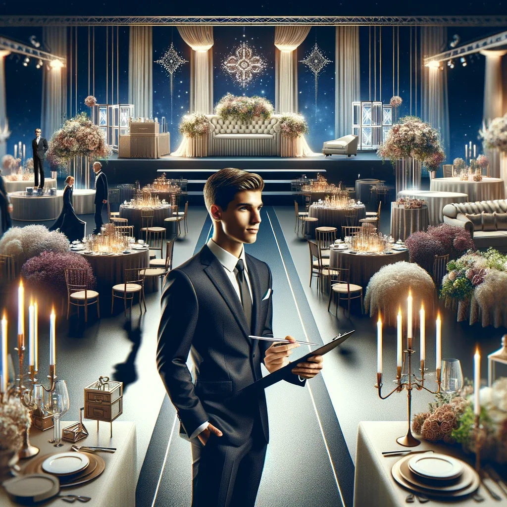 Rencontrez des professionnels de l'événementiel experts en galas, événements d'entreprise et mariages. Perfection et créativité pour un événement inoubliable.